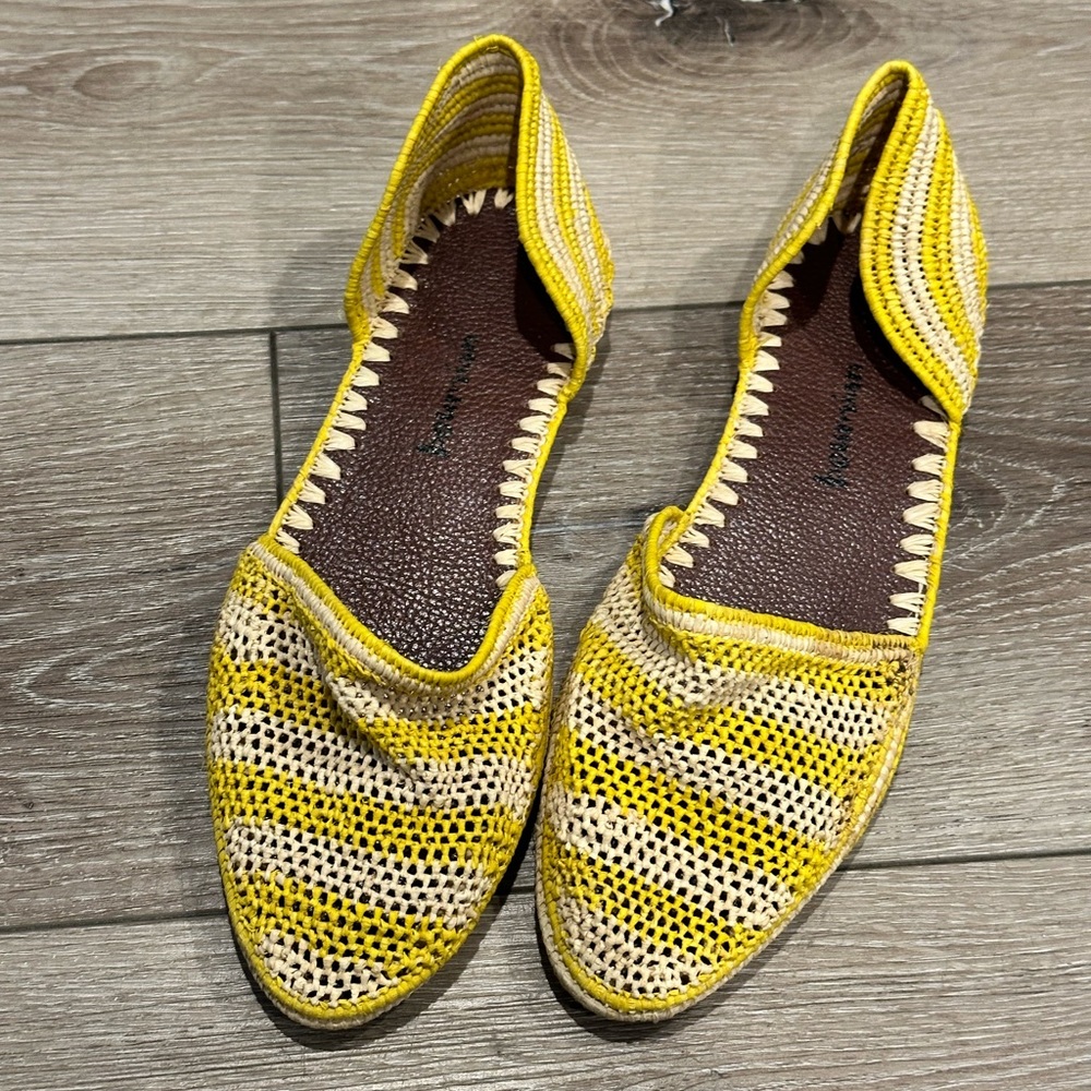 Raffia sandal